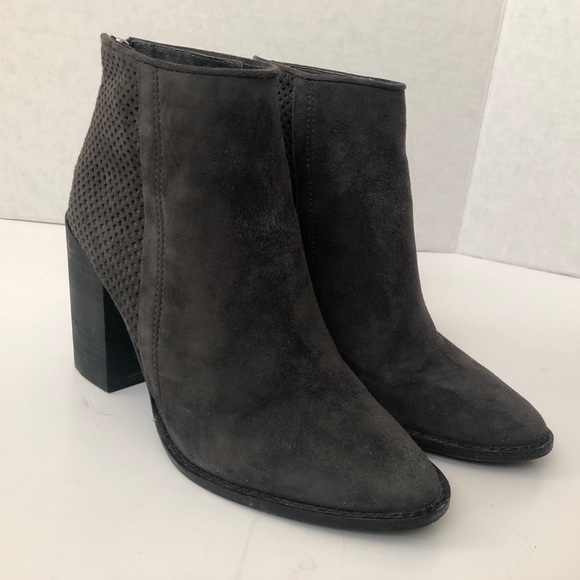 STEVE MADDEN REPLAY GRAY ANKLE BOOTIE 6.5 - Picture 2 of 8